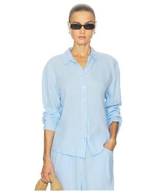 Velvet By Graham & Spencer Brighton Button Down Shirt - Blue