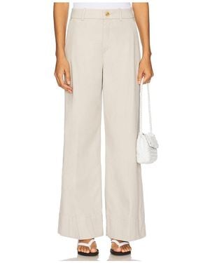 Spanx Stretch Twill Wide Leg Pant - White