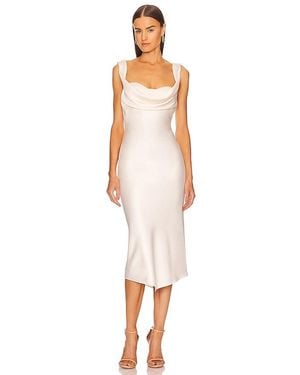 Michael Costello X Revolve Kylen Midi Dress - White