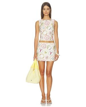 MORE TO COME X Emma Rose Kimaya Mini Skirt Set - Multicolour