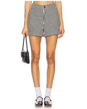 Simon Miller Como Linen Shorts - Black