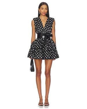 Bronx and Banco Vestido Riley En Color Negro, Blanco Talla (También En M, S)