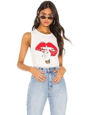 Lauren Moshi Ashlin Tank - White