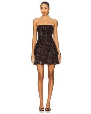 Bardot Helene Sequin Mini Dress - Black