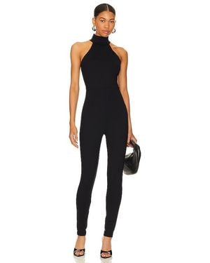 Susana Monaco Mock Neck Jumpsuit - Black