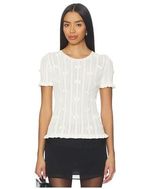 Sea Alberta Pearl Knit Top En Color Blanco Talla (También En M, S, Xl, Xs)