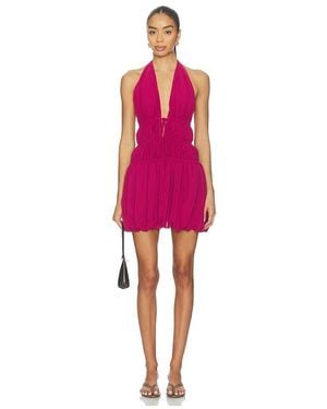 Tularosa Nina Mini Dress - Red