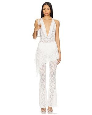superdown Colson Pant Set - White