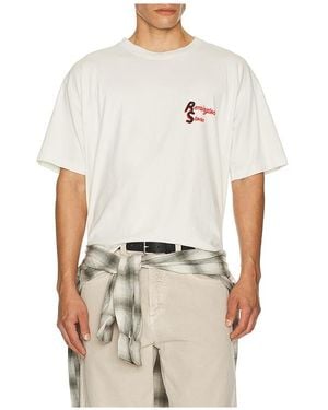 Remington Stone Bowling Tee - White