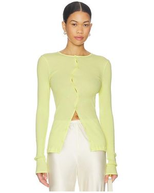 OperaSPORT Claire Seamless Top - Yellow
