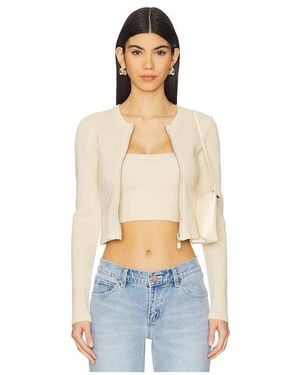 A.Brand Cardigan Mit Reissverschluss Nicky - Blau
