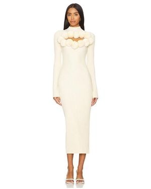 AKNVAS Vestido Mina En Talla (También En S, Xs) - Blanco
