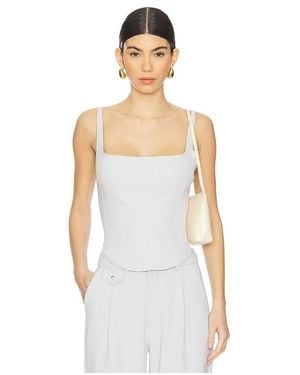 Kimberly Taylor Juliette Bustier - White