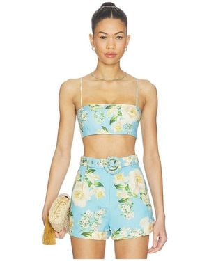 Hemant & Nandita Bandeau Top - White