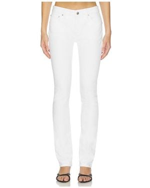EB DENIM Moss Mid Rise Skinny Jeans - White