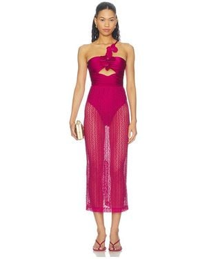 PATBO Petal Midi Dress - Pink