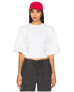 Agolde Shari Tシャツ - ホワイト