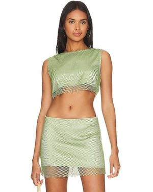 Camila Coelho Oberteil Tropez - Grün