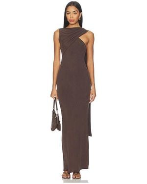 AYA MUSE Cedar Dress - Brown
