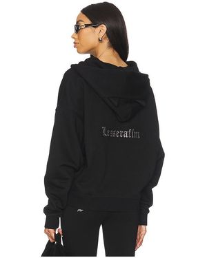 GUIZIO X Revolve X Le Sserafim Shiba Zip Up Hoodie - Black