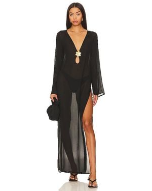 Cin Cin Hotline Maxi Dress - Black