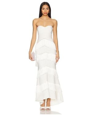 House of Harlow 1960 X Revolve Hera Fringe Maxi Dress - White