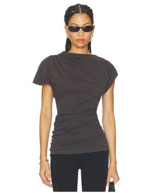 Agolde Beckly Tee - Black
