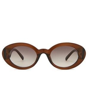 Le Specs Nouveau Vie Sunglasses - Brown