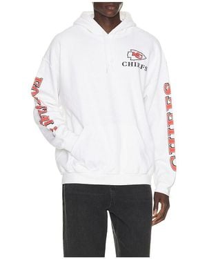 Junk Food Sudadera Chiefs En Color Blanco Talla (También En S, M, Xl/1X)