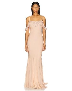 Aniye Records Ella Long Dress - Natural