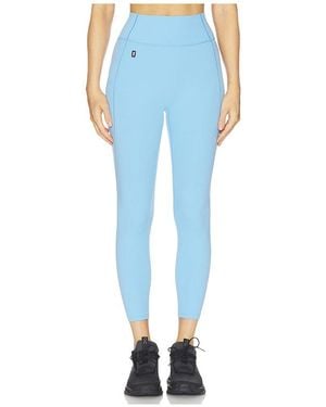 On Shoes Performance Legging 7/8 En Color Bebe Azul Talla (También En S, M)