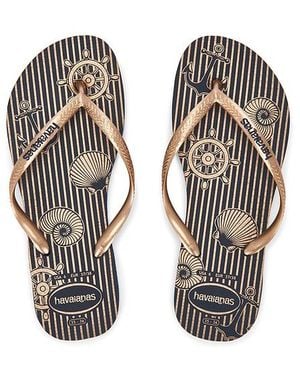 Havaianas Slim Nautical Sandal - Black