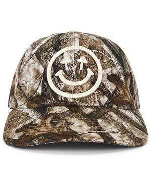 Happy Caps Classic Logo Dad Hat - Natural