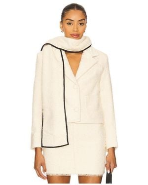 ZEMETA Creamer Tweed Jacket - Natural