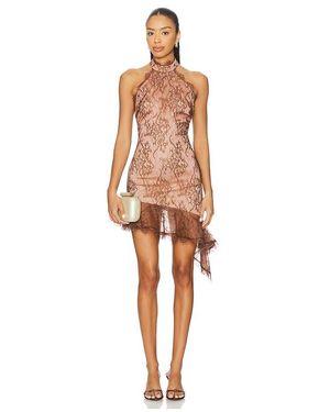 retroféte Raquelle Lace Dress - White
