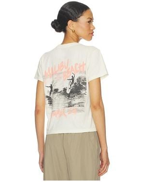 Anine Bing Shelley Tee Surfer - Natural