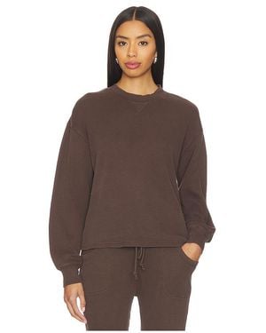 Frankie's Bikinis Noah Thermal Shirt - Brown