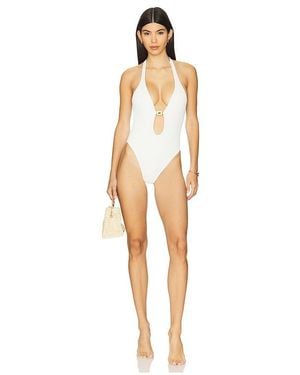 ViX Liza Brazilian One Piece Swimsuit - White