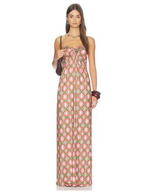 MISA Los Angles Karine Dress - White