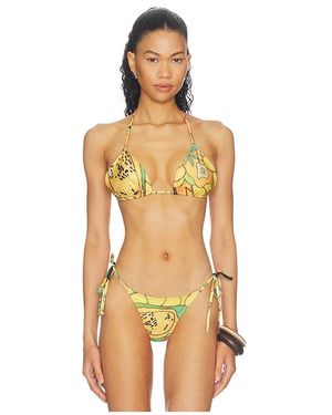 Donde Esteban Frutas Bikini Top - Orange