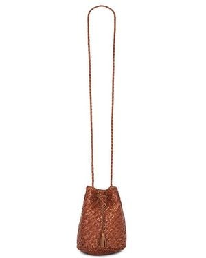 Dragon Diffusion Bolso Pompom Double Jump En Color Bronce Talla - Blanco