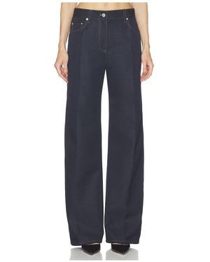 Helmut Lang Relaxed Bootcut Pant - Blue