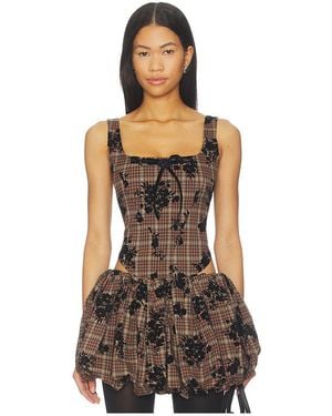 ZEMETA Oberteil Classy Check Corset - Mehrfarbig