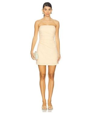 Runaway the Label Cairo Strapless Mini Dress - Natural