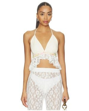 MY BEACHY SIDE Iris Top - White