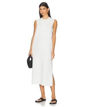 Varley Vestido Midi Beatrice En Color Ivory Talla (También En S) - Blanco