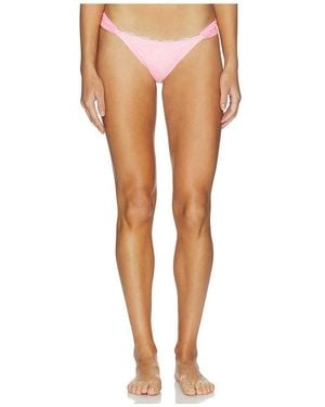 PQ Swim Fanned Bikini Bottom - White