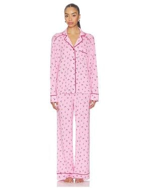 Beach Riot Livy Top & Connie Pant Set - Pink