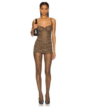 DIESEL X Savage X Fenty Camo Lace Corset Slip - Multicolor