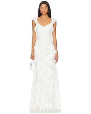 LoveShackFancy Lalika Dress - White